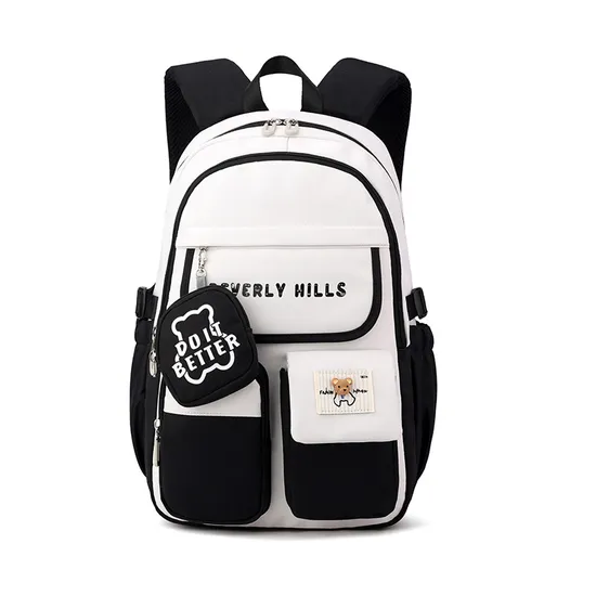 2024 New Children′s School Backpack Lightweight Primary School Girls Shoulder Backpack