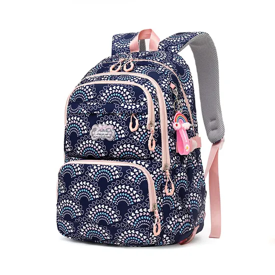 New Student Backpack for 4th -6th Grade Girls with Large Capacity Load Reducing Backpack