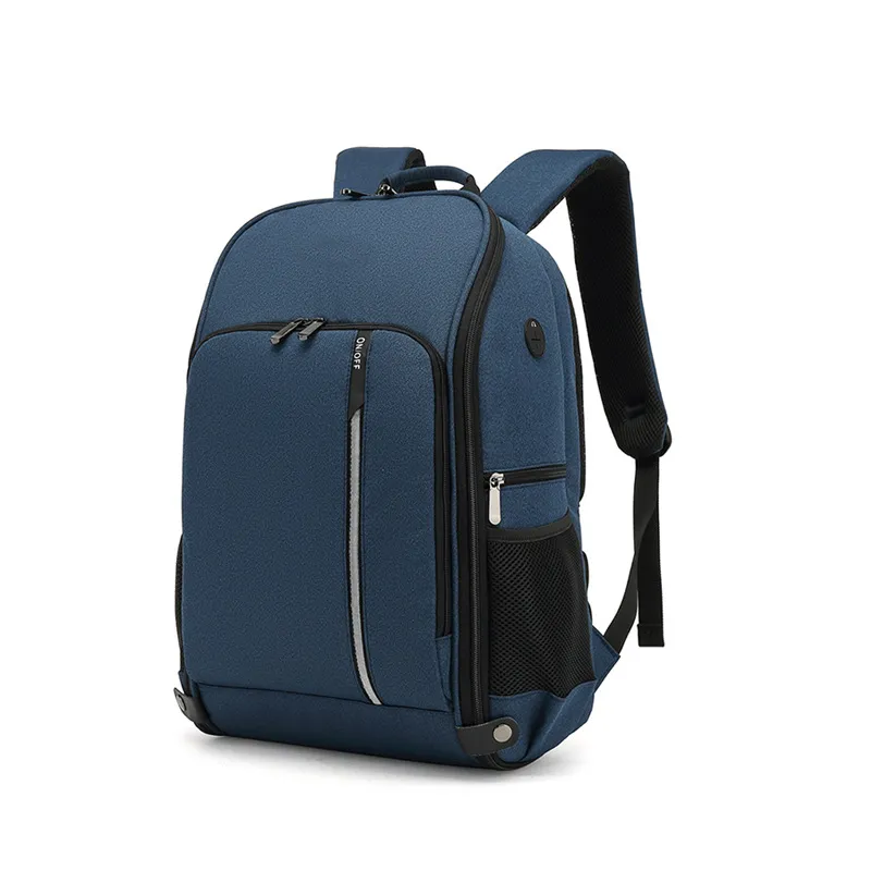 LED Micro Single Camera Bag SLR Digital Camera Double Shoulder Outdoor Waterproof Drone Backpack