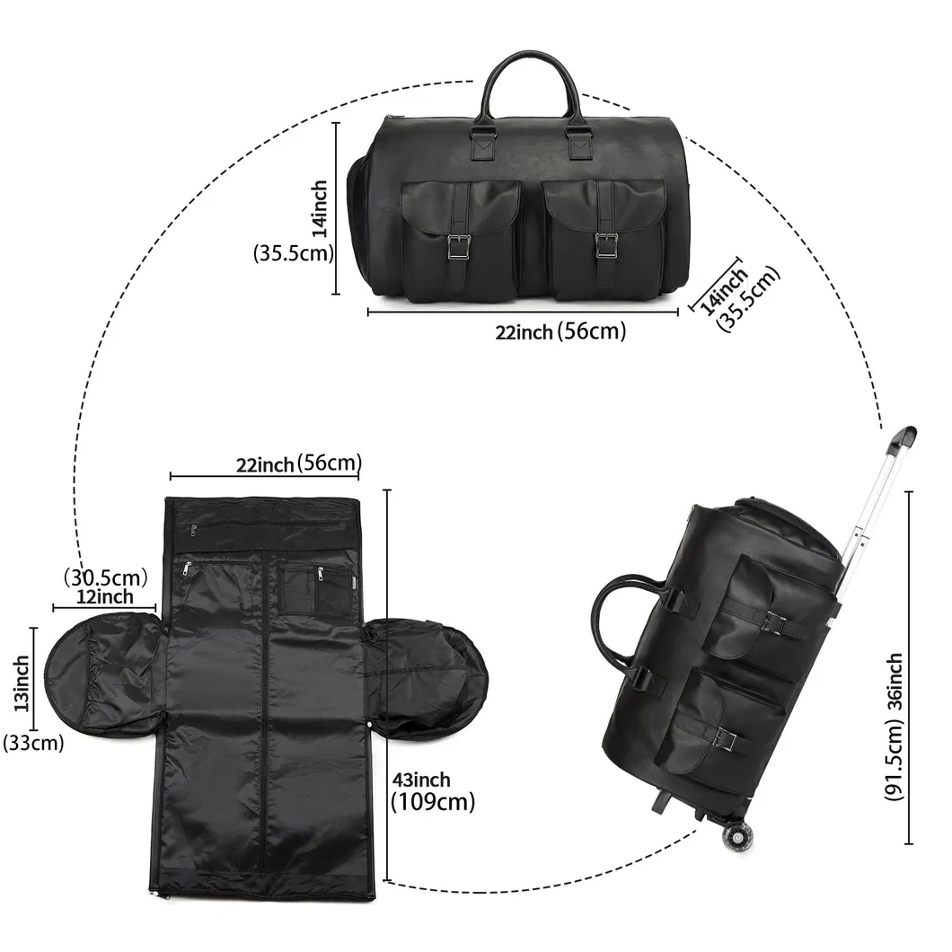 Suit Bag Cross-Border New Clothing Luggage Bag Large Capacity Foldable Customized by Manufacturers