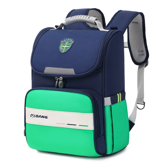 Student Primary School Children′s Backpack Contrasting Colors Lightweight Waterproof Backpack