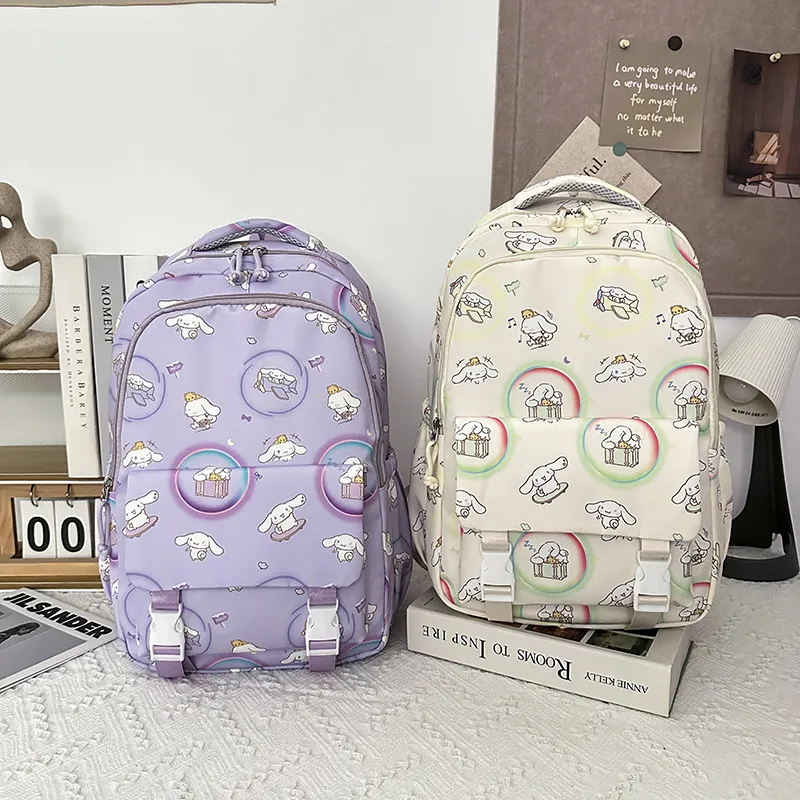 Primary School Backpack New Cute Cartoon Splash Proof Large Capacity Load Reducing Spine Protection Children&prime;s Backpack