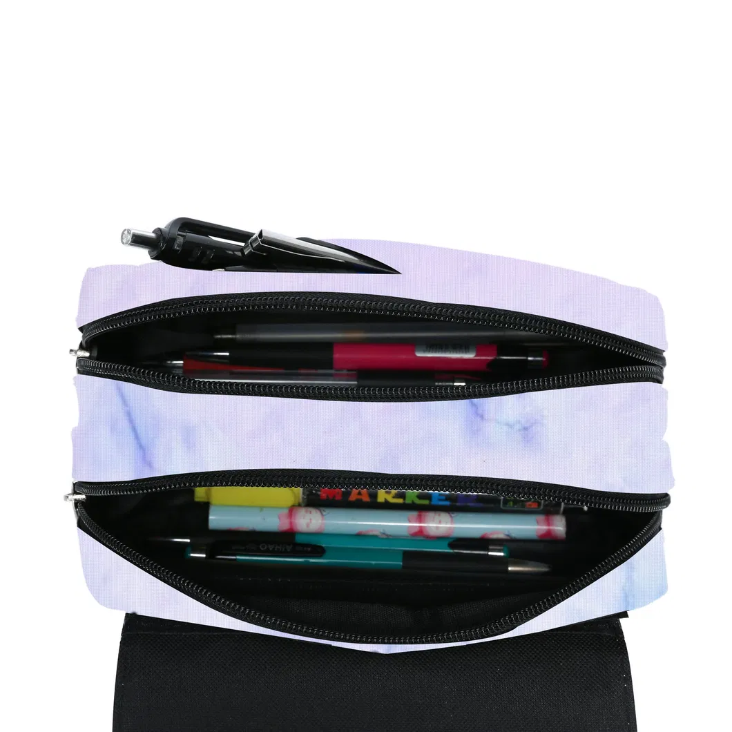 Large Capacity Cartoon Stationery Storage Box for Kindergarten Students Pencil Case Pouch