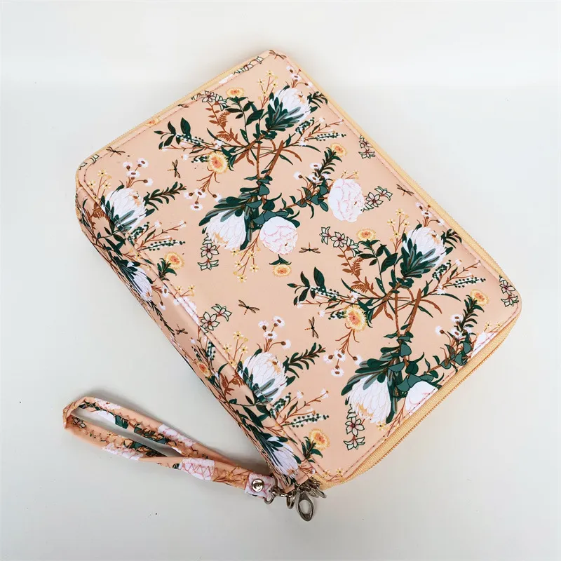 Oxford Cloth Large Capacity Printed Multi-Color Pencil Case Student Stationery Bag 200 Hole Art and Painting Storage Pencil Case