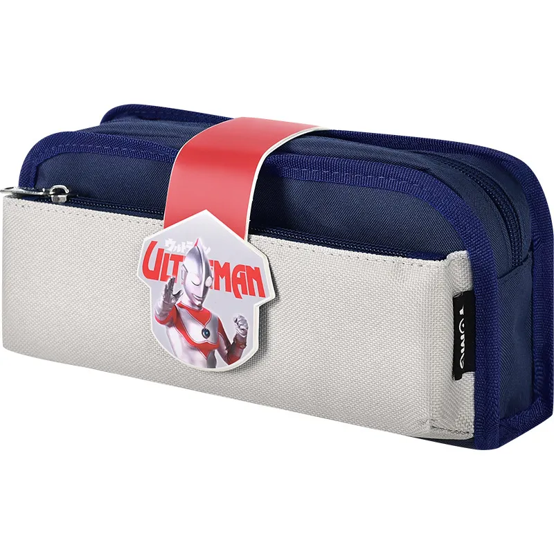Pencil Case Elementary School Stationery Bag Multi-Layer Large Capacity Strawberry Bear Penci Case Pouch