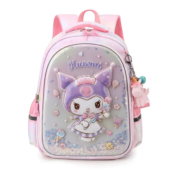 Childrens Backpack Cartoon Fashion Print Elementary School Backpack Large Capacity Kindergarten Backpack