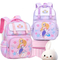 New Primary School School School Backpack Girls′ Large Capacity Load Reducing and Breathable Backpack