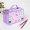 New 72 Color Pencil Case Student Large Capacity Pencil Case Art Painting Storage Bag Stationery Box