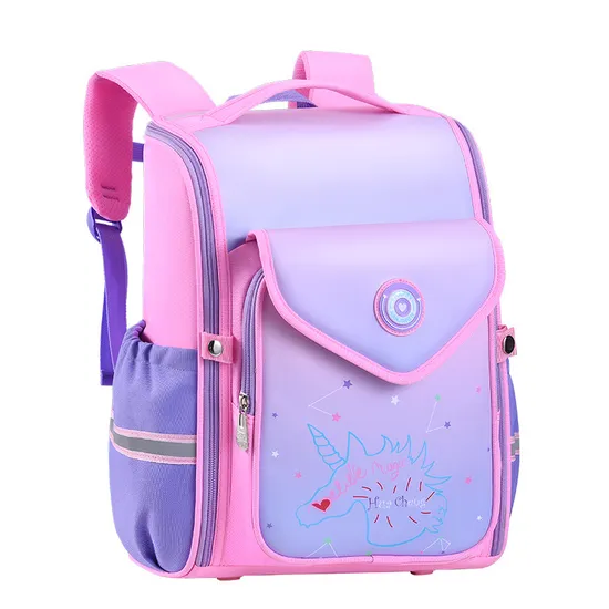 Primary School Student Anti Splashing and Load Reduction Integrated Boys and Girls Fashion Cartoon Customized Backpack