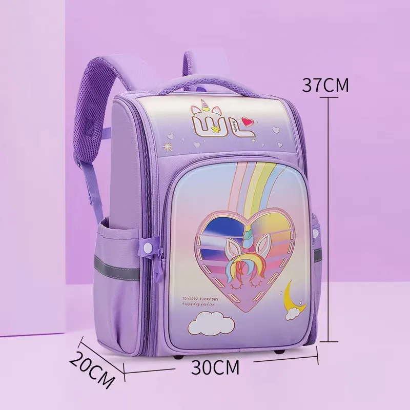 2024 New Stamping Craft Astro Love Elementary School Cartoon Backpack