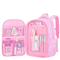 New Princess Backpack for Grades 1-6 Reducing Burden and Protecting Spine Backpack