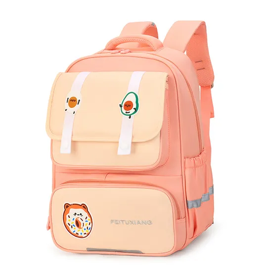 2024 New Primary School Schoolbag for Boys and Girls Children Lightweight Spinal Protection and Load Reduction Backpack