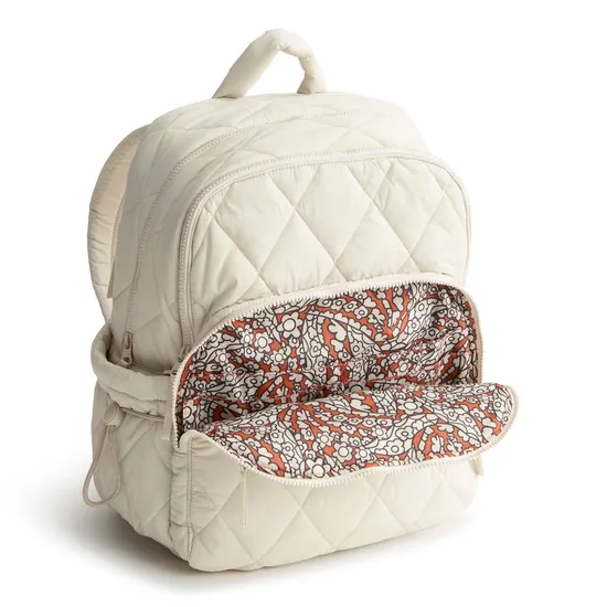 Classic Travel Hiking Casual Diamond Quilted Backpack Custom College Student Padded Laptop Schoolbag