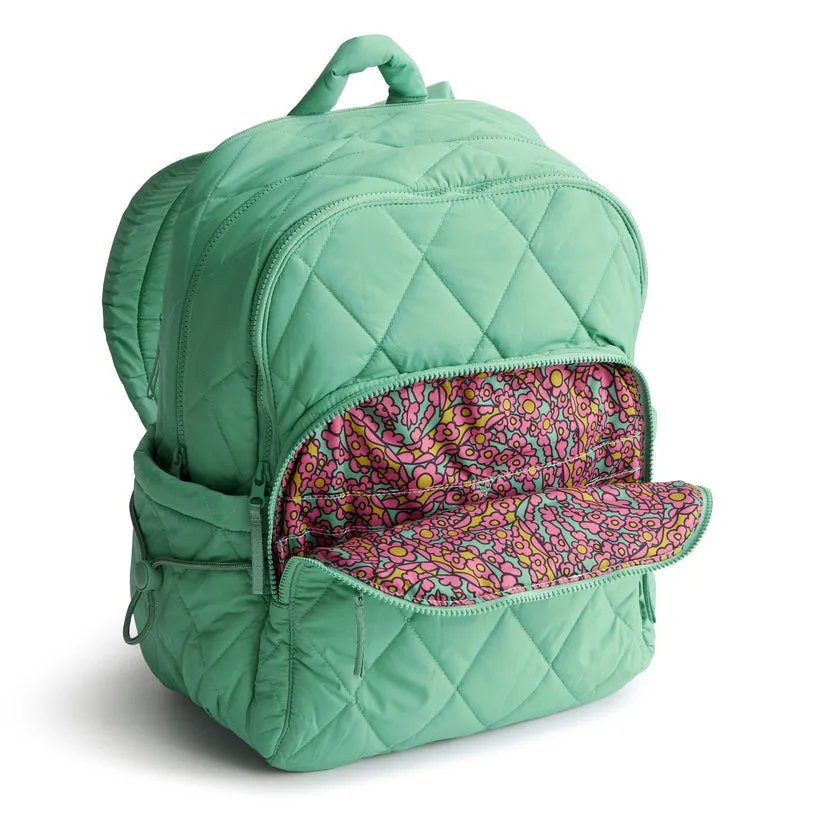 New Arrival Large Capacity Casual Elegant Nylon Fiber Sewing Thread Solid Color Backpack