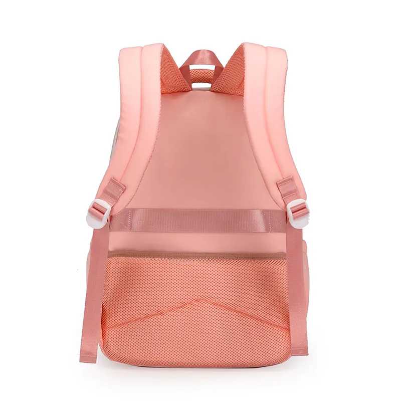 New Student Backpack with Fresh and Contrasting Colors for Elementary Middle and High School Students