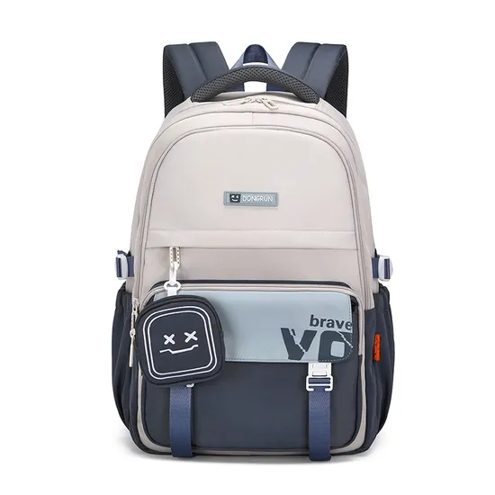 New Student Backpack with Fresh and Contrasting Colors for Elementary Middle and High School Students