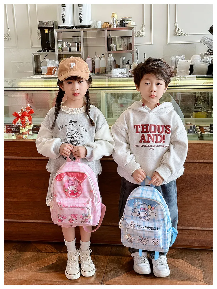 Cartoon Cute Children&prime;s Backpack New Kindergarten Lightweight Large Capacity Fashion Creative Backpack