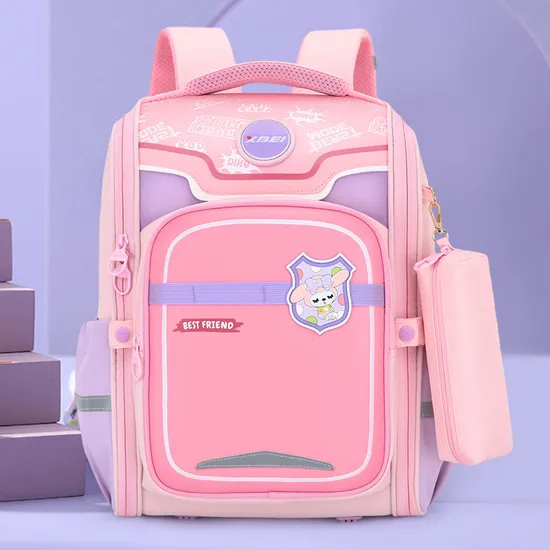 Wholesale of 2024 New Primary School Students′ Backpacks for Lightweight Load-Reducing Spine Protecting Backpacks
