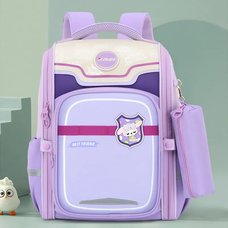 Wholesale of 2024 New Primary School Students&prime; Backpacks for Lightweight Load-Reducing Spine Protecting Backpacks
