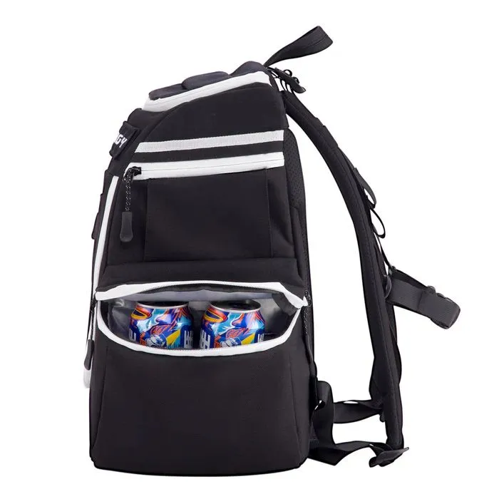 High Quality Custom Logo Expandable Frisbee Disc Golf Bag Large Size Disc Golf Backpack