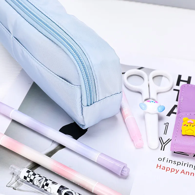 New Large Capacity Pen Bag Stationery Box Primary School Student Stationery Bag