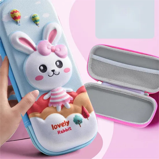EVA Pencil Case 3D Cartoon Pencil Case for Primary and Secondary School Students