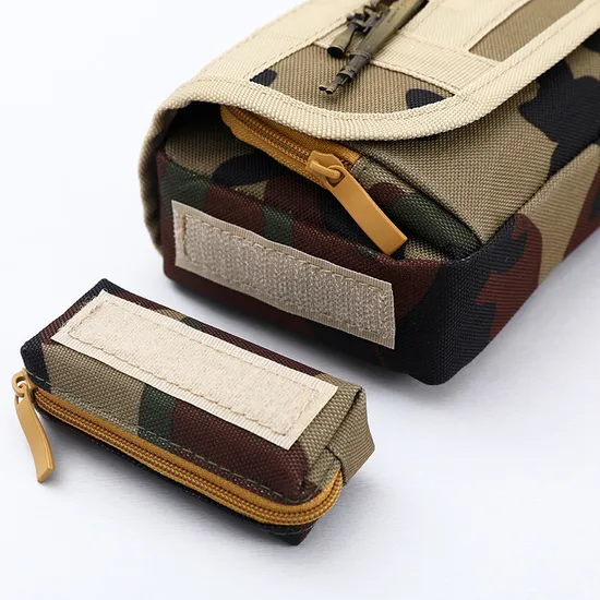 Camouflage Pencil Case Multifunctional Stationery Bag for Primary and Secondary School Students Pencil Pouch