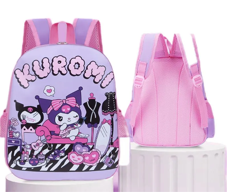 Children&prime;s Backpack Primary School Student Waterproof Load Reducing Backpack