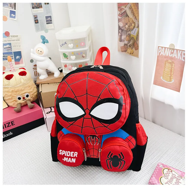 Children&prime;s Cartoon Backpack Lightweight Large Capacity Breathable Kindergarten Backpack