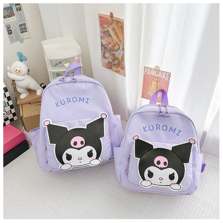 New Children&prime;s Backpack Cute Cartoon Doll Boys and Girls Book Bag Lightweight and Large Capacity Backpack