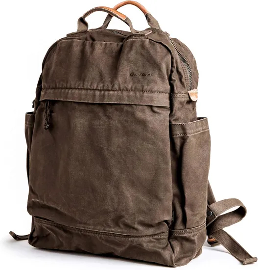 2024 New Retro Durable Canvas Outdoor Sports Travel Hiking Backpack