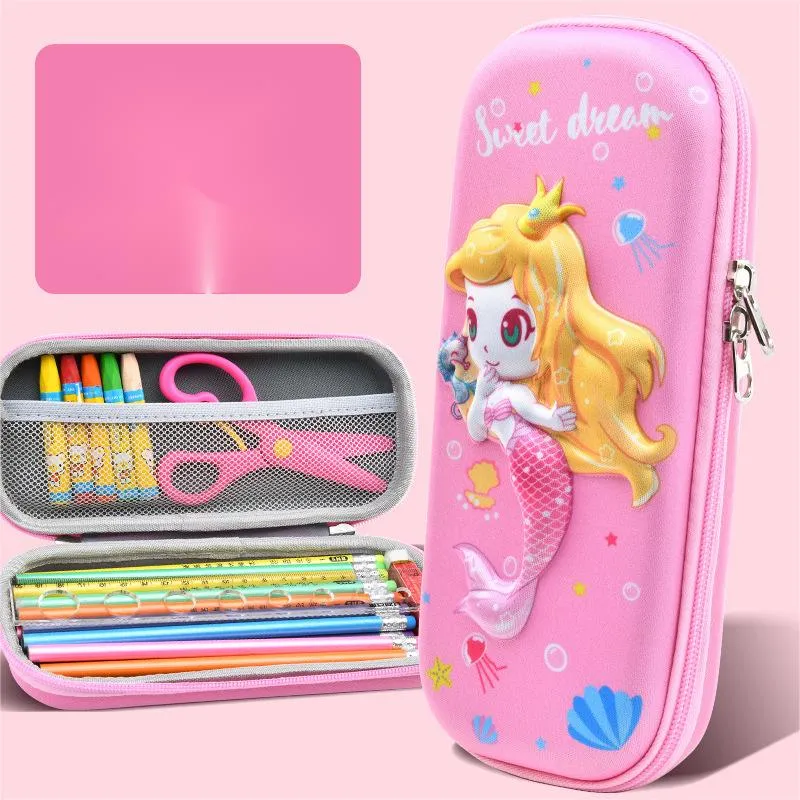 New 3D Pencil Case with Large Capacity Stationery Bag and Pencil Case