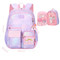 New Primary School Student Backpack Cute Princess Large Capacity Spinal Protection Waterproof Backpack