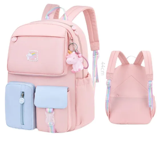 2024 New School Bag for Elementary School Girls Super Light Weight Reducing Princess Backpack