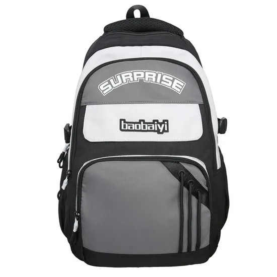 Large Capacity Travel Backpack Multifunctional Campus Backpack for Male and Female Students in Middle and High Schools