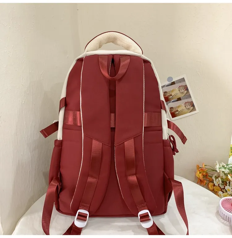 2024 Backpack for Male and Female Students Large Capacity Leisure Travel Backpack