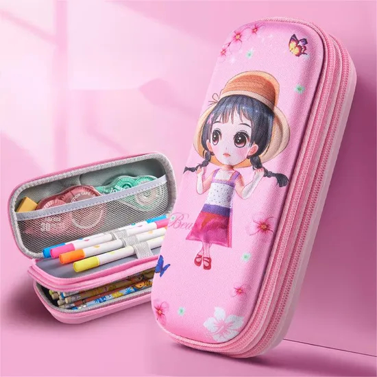 Elementary School Pencil Case Stationery Box Children′s Pencil Case Pencil Pouch