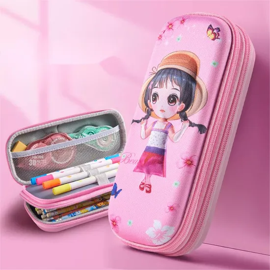 Elementary School Pencil Case Stationery Box Children′s Pencil Case Pencil Pouch