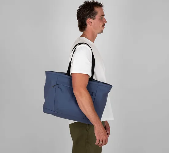 OEM Large Casual Canvas Tote Bag Custom Square Bottom Gym Travel Shopping Bags Shoulder Bag
