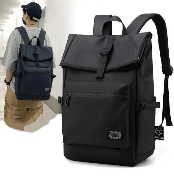Backpack Men&prime; S Backpack Large Capacity Backpack Leisure Trend Sports Bag Computer Bag Male Compute Backpack College Schoolbag Travel Bag Laptop Backpack