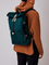 Factory Customization Rucksack Anti-Theft Fashion Canvas Backpack Waterproof Round Roll Top Backpack