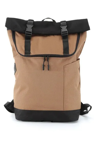 Rolltop Travel Backpack for Men Women Water Resistant Carry on Casual Computer Backpack