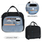 Oxford Rolling Laptop Bag Premium Wheeled Briefcase Fits up to 17.3 Inch Laptop Overnight Roller Case