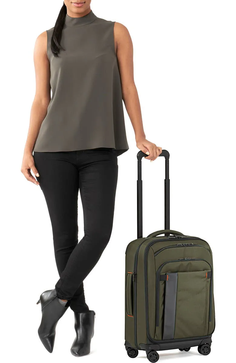 Factory Price Designer Fashion Large Capacity Expandable Fabric Carry on Travel Luggage Sets