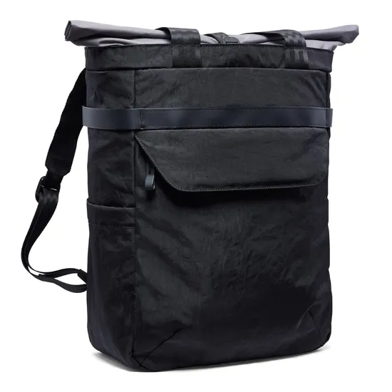 Large Water-Proof Roll-Top Backpack with Laptop Compartment Travel Rucksack