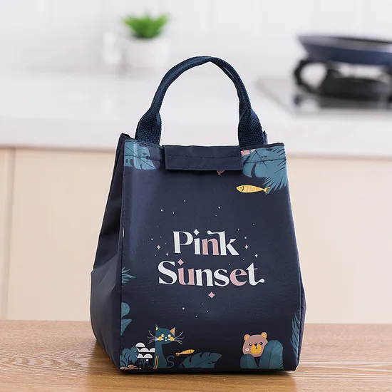 Cheap Factory Price Promotional Custom Thermal Keep Cold Adult and Kids Meal Prep Lunch Boxes Heat Bags
