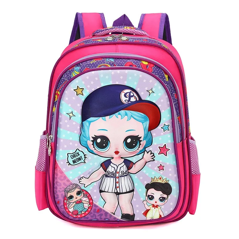 Factory Wholesale Primary Cartoon School Backpack Student Boys Girls Child Kids
