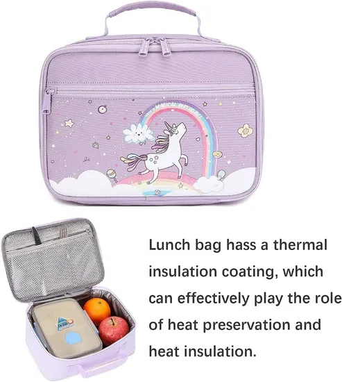 School Backpack Kids Set-with Lunch Bag &amp;Cooler Bag Student Backpack