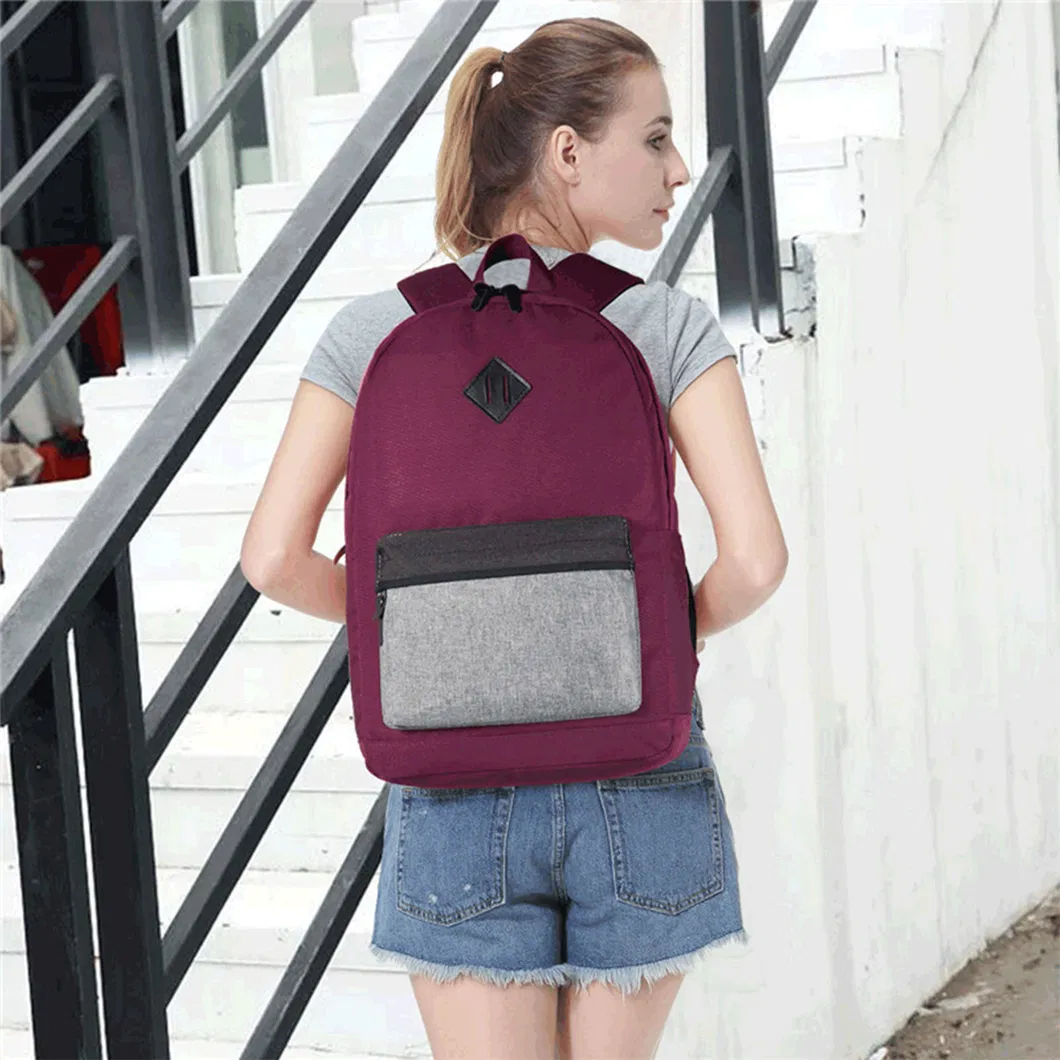 Wholesales New Design Schoolbag Leisure Waterproof Mochilas Bookbag Back Pack Book Bag School Backpack for Teenaner