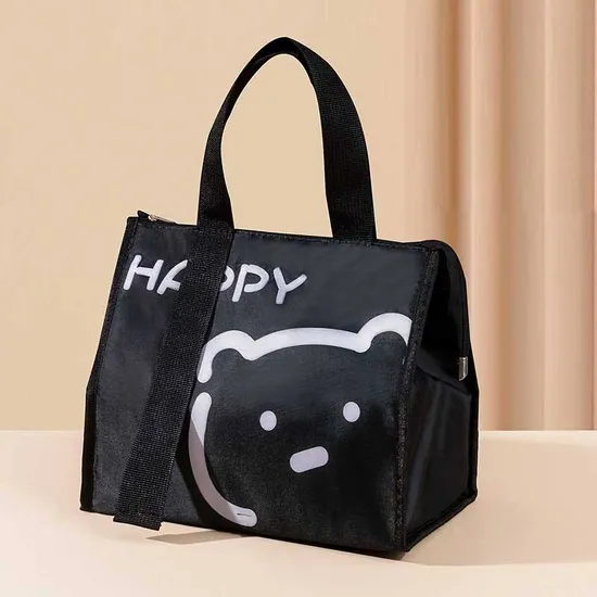 Cartoon Thermal Lunch Box Bags Kids Waterproof Food Storage Container Travel Picnic Pouch Insulated Cooler Bento Bag